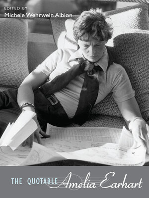 cover image of The Quotable Amelia Earhart